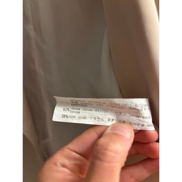 Zara Double Breasted Oversized Lightweight Blazer Jacket - Picture 5 of 7